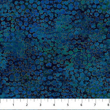 navy, Shimmer Enigma Collection Bubble Cotton Fabric 28185M