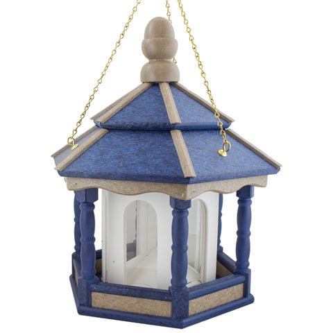 Navy Bird feeder