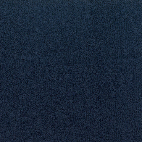 Navy terry cloth