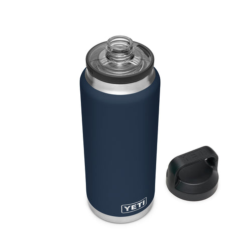 Navy Rambler Bottle with Chug Cap
