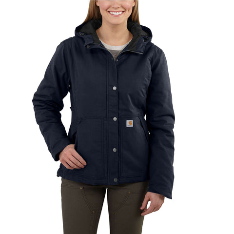Navy Carhartt coat
