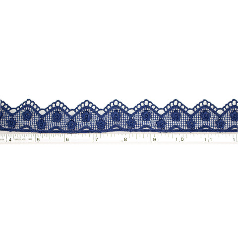 Navy lace