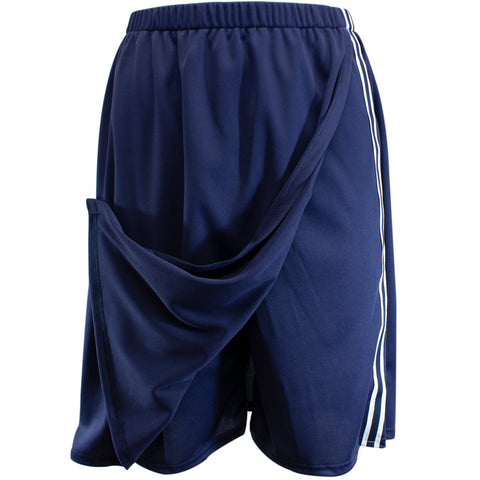 Navy skorts