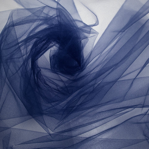 Navy tulle