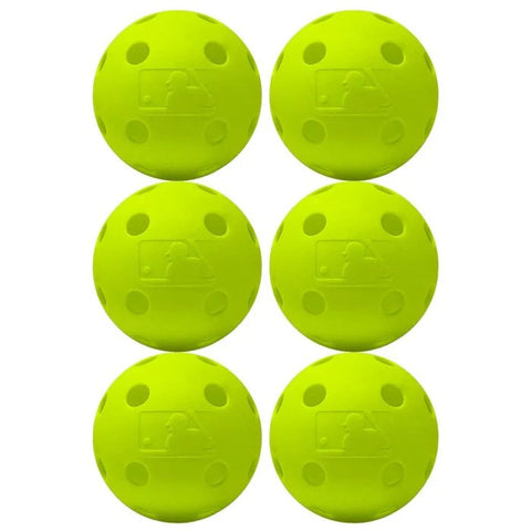 Neon Green Plastic Baseball 64886