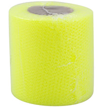 Neon yellow mesh net roll
