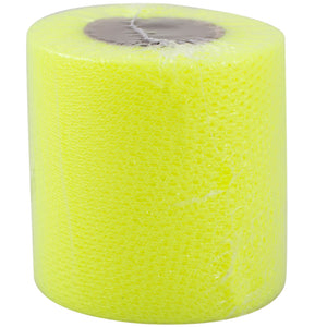 Neon yellow mesh net roll
