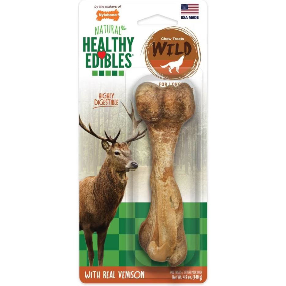 Nylabone Healthy Edibles Venison Bones NAN803 Good's Store Online