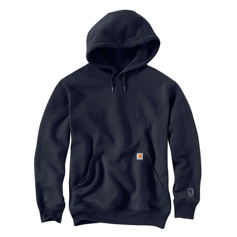 new navy, Men's Big and Tall Heavyweight Hooded Sweatshirt 100615