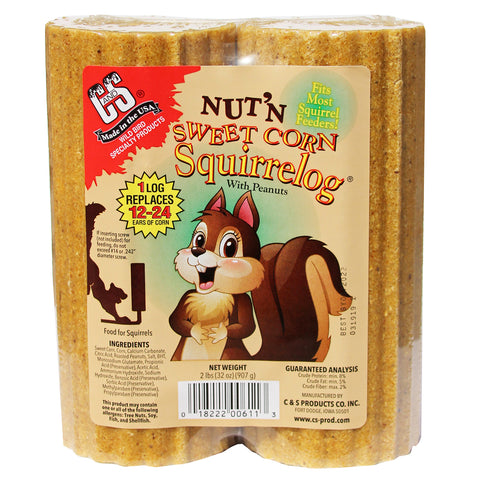 Sweet Corn squirrelog