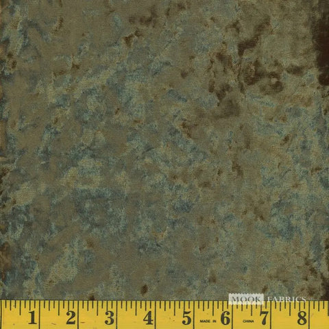 olive, Crushed Velvet Fabric