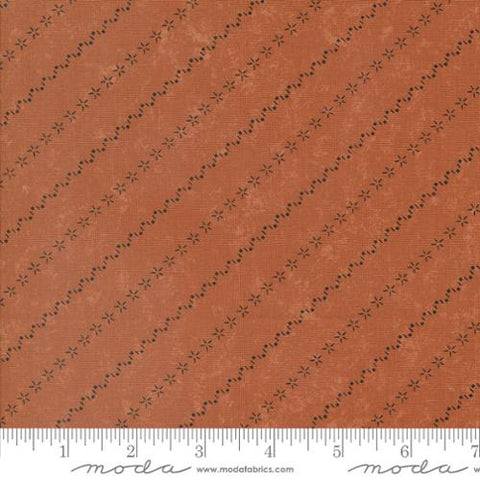 Daisy Lane Collection Stripes Cotton Fabric 9766 orange