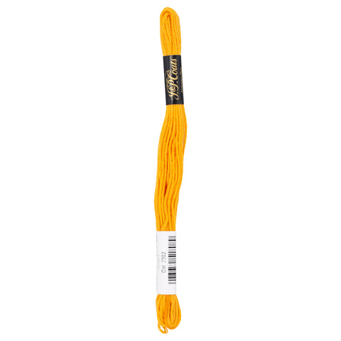 Orange embroidery floss
