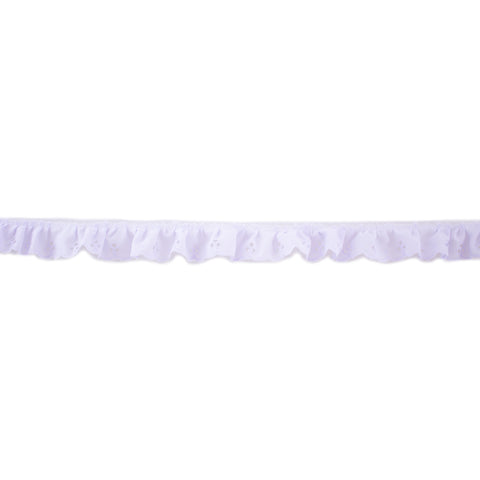 Orchid eyelet lace