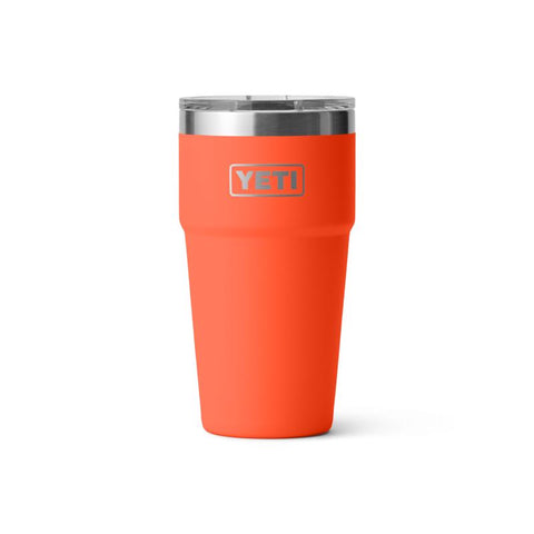 Papaya Yeti Rambler 20 oz Stackable Cup