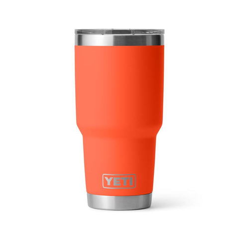 Papaya Yeti Rambler 30 oz. tumbler