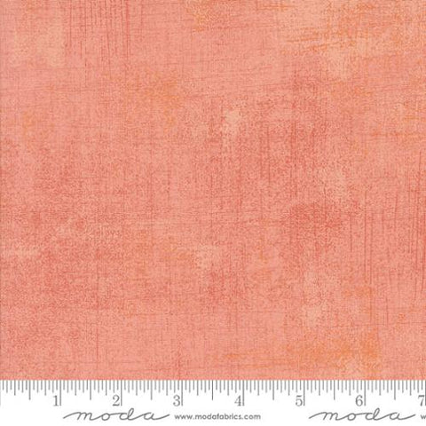peach, Acorn Hollow Collection Grunge Cotton Fabric 30150