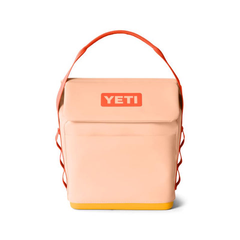 Lowcountry Peach Yeti Daytrip 6L Lunch Bag with Beekeeper yellow trim