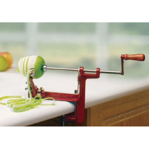 Peeling apple