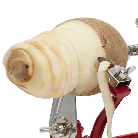 Peeling potato