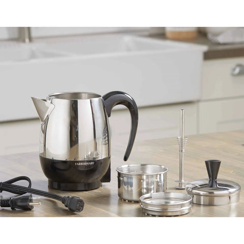 Stainless Steel 4 Cup Electric Percolator FCP240