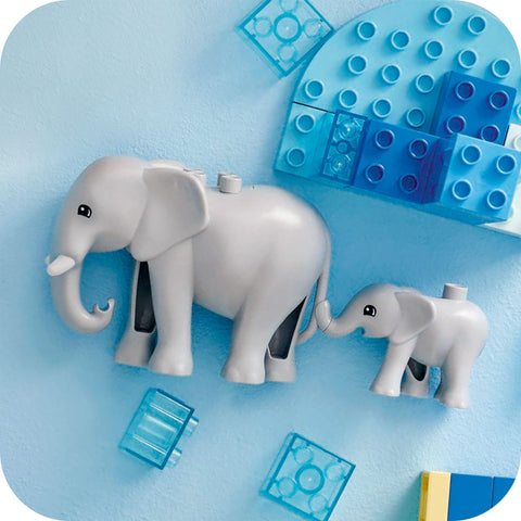 LEGO Duplo Town 3 in 1 Wild Animal Families Building Toy 10446