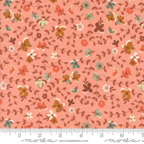 pink, Acorn Hollow Collection Gather Florals Cotton Fabric 30761