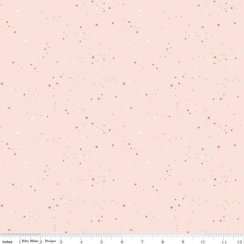 Between the Pages Starlight Cotton Fabric C15377 pink