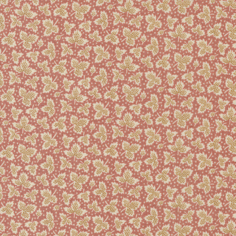 Chateau De Chantilly Collection Leaf Blenders Cotton Fabric 13946 pink