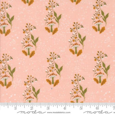 pink, Frivolity Collection Mushroom Path Cotton Fabric 43193