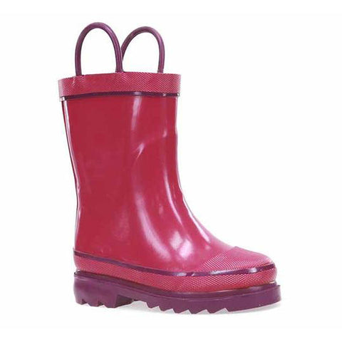 Children's Firechief Rubber Rainboots 4900 in Pink