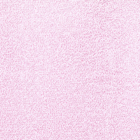 Pink terry cloth