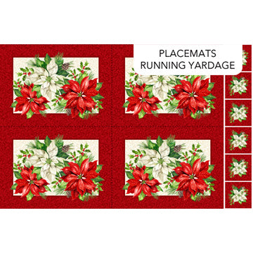 Holiday Joy Collection Placemat Craft Panel C28066-11