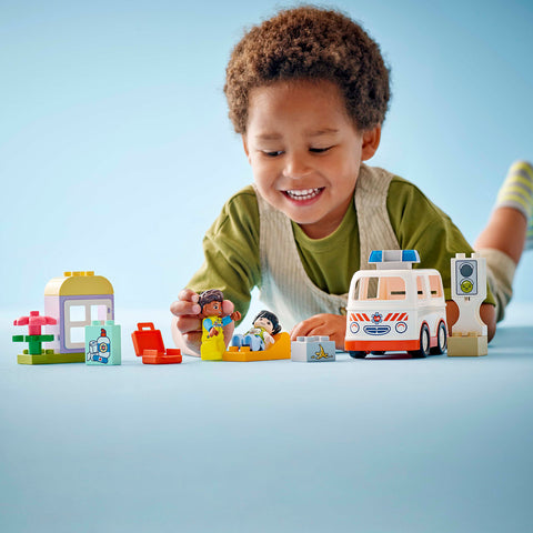 LEGO Duplo Ambulance & Driver Building Toy 10447