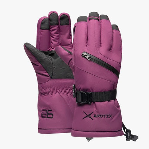 Plum Downhill Gloves