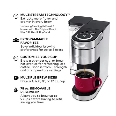 K-Supreme Plus Single Serve Coffee Brewer 5000362104