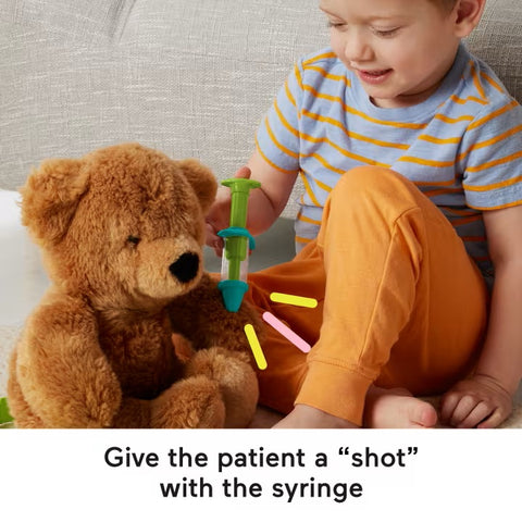 Fisher-Price Medical Kit 7-Piece Doctor Toys Preschool Pretend Play Set