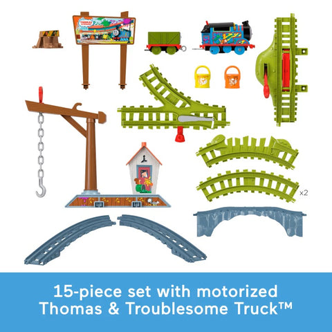 Thomas & Friends Paint Delivery Motorized Train And Track Set HTN34