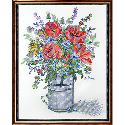 Poppies cross stitch