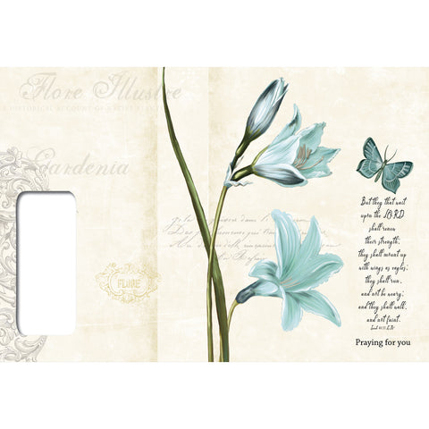 Inside of card