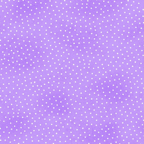 purple, Dots Cotton Flannel Fabric 9527