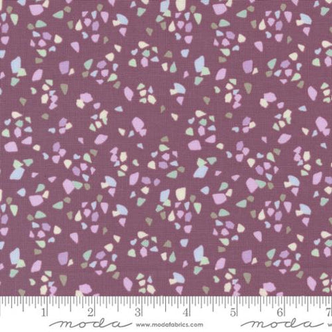 Purple, Sea Glass Summer Collection Shimmering Sea Glass Cotton Fabric 43185
