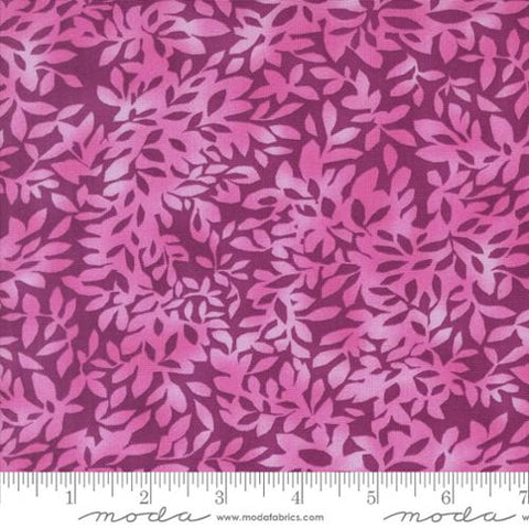 purple, Superbloom Collection Leafy Blenders Cotton Fabric 48787
