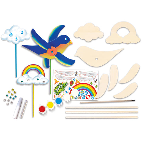 Bluebird Whirligig Build & Paint Kit 21594