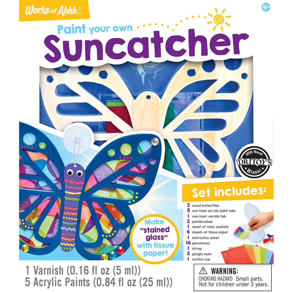 Butterfly Suncatcher DIY Craft Kit by Hello Sprout (pack of 8)