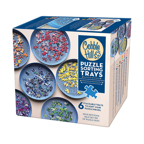 Puzzle sorting trays