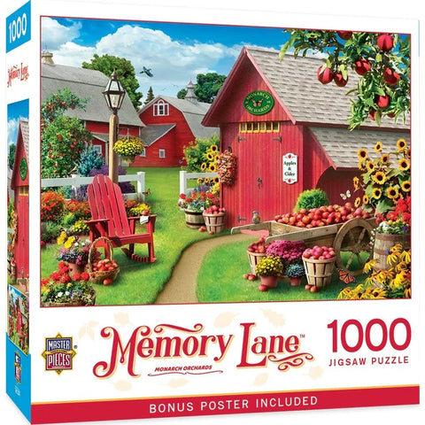 Memory Lane - Monarch Orchards 1000 Piece Jigsaw Puzzle 72563 Front of box