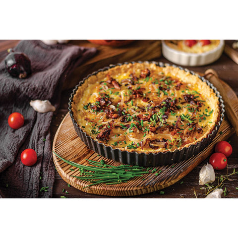 Baked quiche
