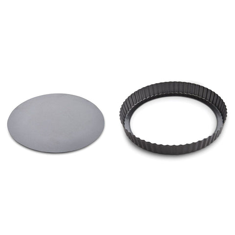 Quiche pan in two seperate pieces