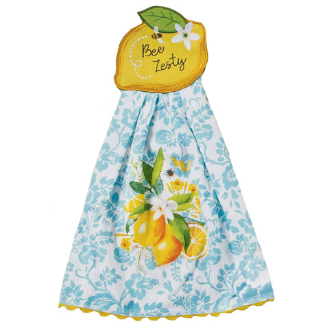Bee Zesty Hang Up Kitchen Towel R8128
